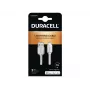 Duracell Sync/Charge kaabel 1 Metre valge, 1 m, USB A, Lightning, 2.0, Valge