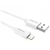 Duracell Sync/Charge kaabel 1 Metre valge, 1 m, USB A, Lightning, 2.0, Valge