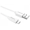 Duracell sünkroonimis-/laadimiskaabel 1 m valge, 1 m, USB A, Micro-USB A, 2.0, valge