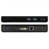 2-Power USB 3.0 kahe ekraaniga dokkimisjaam, dokkimine, 3,5 mm, USB A-tüüp, USB B-tüüp, 10,100,1000 Mbit/s, must, 5 Gbit/s