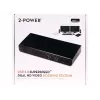2-Power USB 3.0 kahe ekraaniga dokkimisjaam, dokkimine, 3,5 mm, USB A-tüüp, USB B-tüüp, 10,100,1000 Mbit/s, must, 5 Gbit/s
