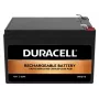 Duracell 12V 12Ah VRLA aku, suletud pliiaku (VRLA), 12 V, 12 Ah, 12000 mAh, 144 Wh, must