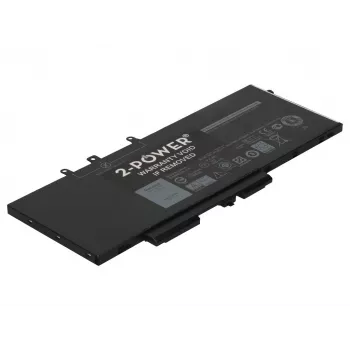 2-Power 7,6V, 4 elemendiga, 68Wh sülearvuti aku - asendab GJKNX, Aku