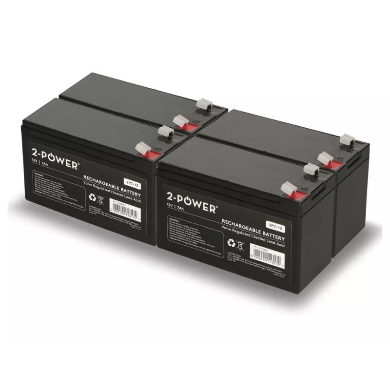2-Power BUN0244A UPS-aku suletud pliiaku (VRLA) 12 V 7 Ah