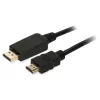 2-Power CAB0039A videokaabli adapter 2 m DisplayPort HDMI tüüp A (Standard) Must