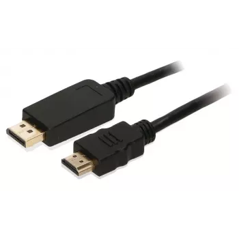 2-Power CAB0039A videokaabli adapter 2 m DisplayPort HDMI tüüp A (Standard) Must