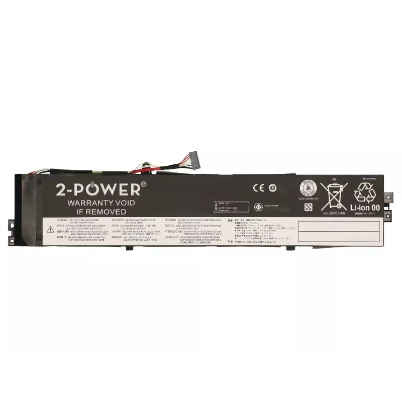 2-Power 14,8 V 3100 mAh Li-Polümeer sülearvuti aku, Aku