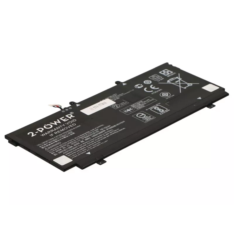 2-Power 11,55 V 5020 mAh liitiumpolümeer sülearvuti aku, aku, HP Spectre x360 13-ac000