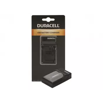Duracell digikaamera akulaadija, USB, siseruumides kasutatav akulaadija, Nikon EN-EL3e, FujiFilm NP-150, must, 5 V, 5 V