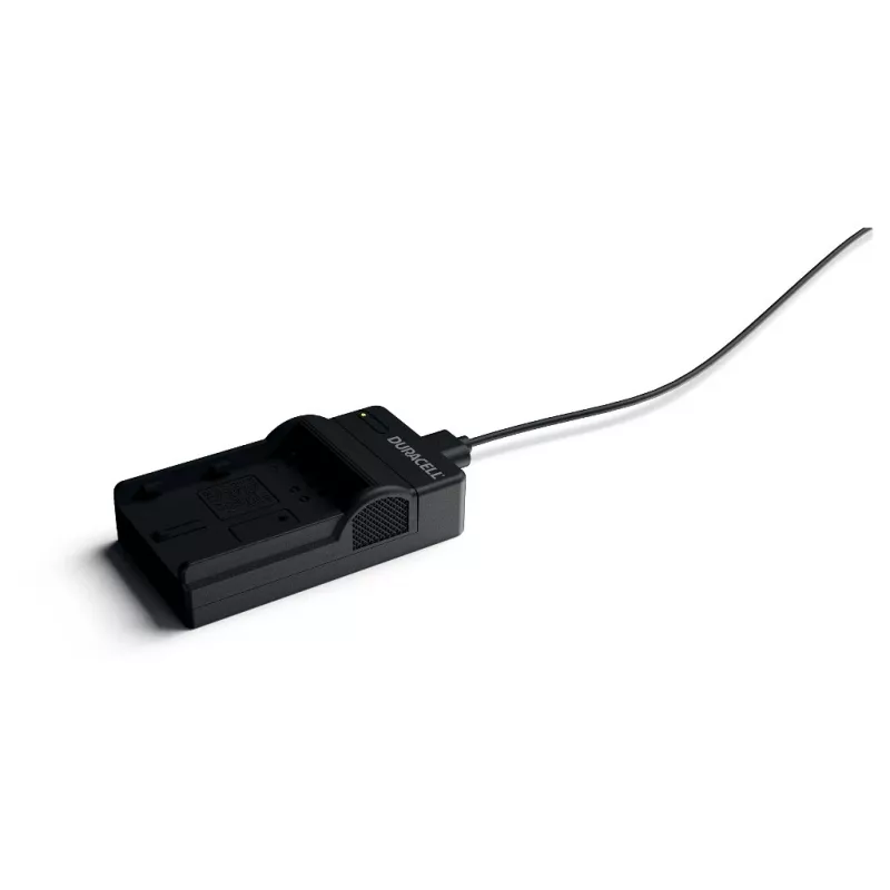 Duracell digikaamera akulaadija, USB, siseruumides kasutatav akulaadija, Nikon EN-EL3e, FujiFilm NP-150, must, 5 V, 5 V