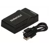 Duracell digikaamera akulaadija, USB, sisetingimustesse mõeldud akulaadija, GoPro Hero 4, must, 5 V, 5 V