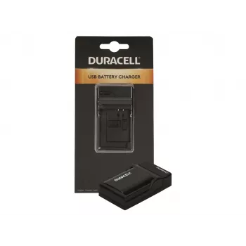 Duracell digikaamera akulaadija, USB, siseruumide akulaadija, Panasonic DMW-BLF19, must, 5 V, 5 V