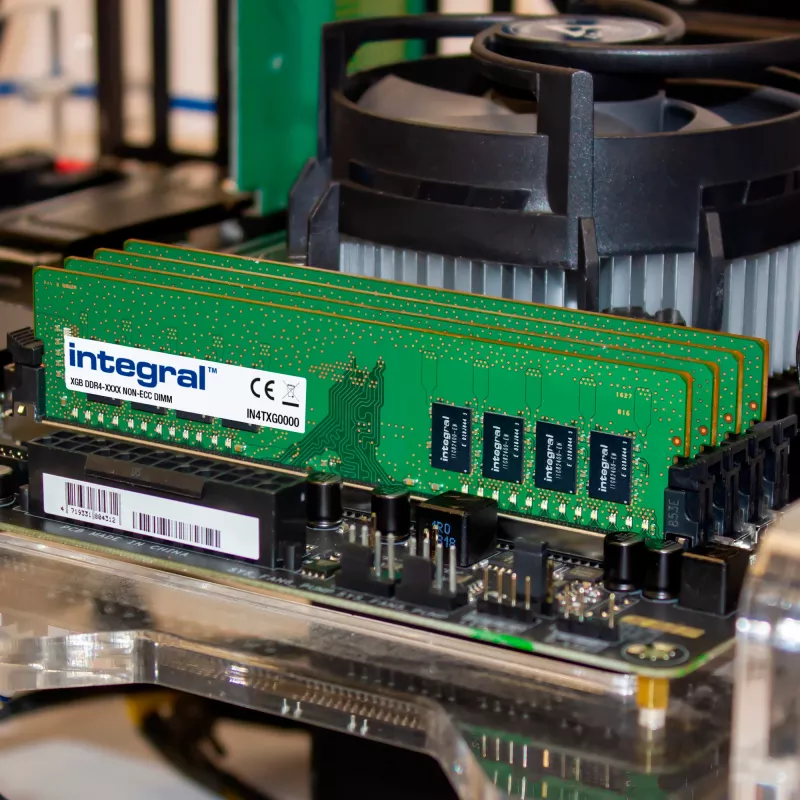 Integral 32 GB PC RAM-moodul DDR4 3200 MHz PC4-25600 puhverdamata Non-ECC DIMM 1,2 V 2Gx8 CL22
