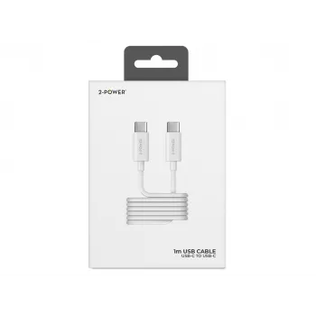 2-Power 2PUC1M04W mobiilseadme laadija Valge