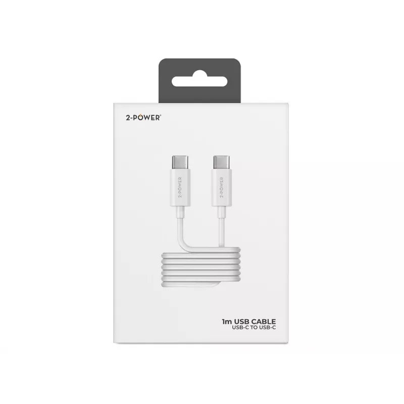 2-Power 2PUC1M04W mobiilseadme laadija Valge