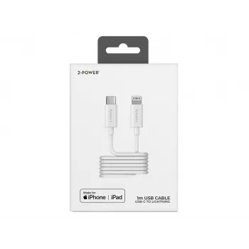 2-Power 2PUC1M03W mobiilseadme laadija Valge