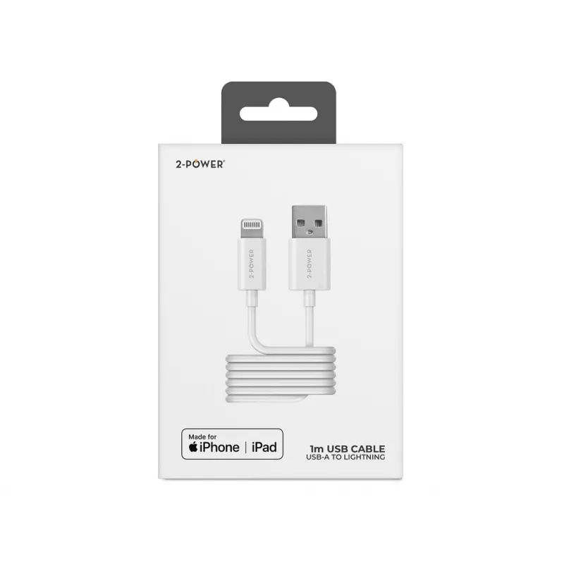 2-Power 2PUC1M02W mobiilseadme laadija Valge