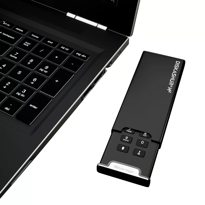 iStorage diskAshur M² SSD 2TB | Turvaline kaasaskantav pooljuhtketas | FIPS 140-3 3. taseme nõuetele vastav | Common Criteria EAL 5+ | OS-ist ja platvormist sõltumatu | GDPR, TAA nõuetele vastav | Kaitse jõurünnete eest | Tolmu- ja veekindel