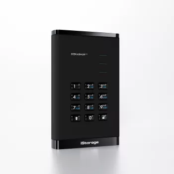 iStorage diskAshur³ 4 TB Must | Secure Portable Hard Drive | FIPS 140-3 Level 3 Complaint |Common Criteria EAL 5+ | PIN protected | AES-XTS 256-bit hardware encryption | GDPR, TAA Compliant | Dust/Water Resistant |