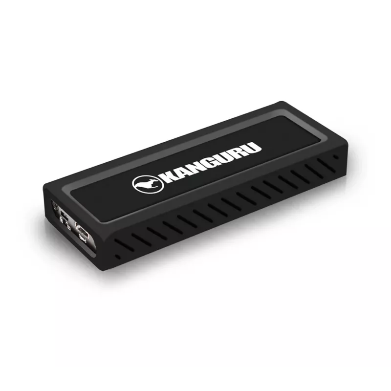 iStorage Kanguru UltraLock Superspeed+ USB-C M.2 NVMe väline SSD 2 TB | Turvaline kaasaskantav pooljuhtketas | Füüsiline kirjutuskaitse lüliti | Turvaline püsivara | TAA nõuetele vastav