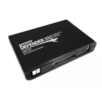 iStorage Kanguru Defender SSD350 2 TB| FIPS 140-2 sertifitseeritud | Riistvaraliselt krüpteeritud pooljuhtketas | 2,5-tolline väline | SATA (SATA/600) | TAA nõuetele vastav