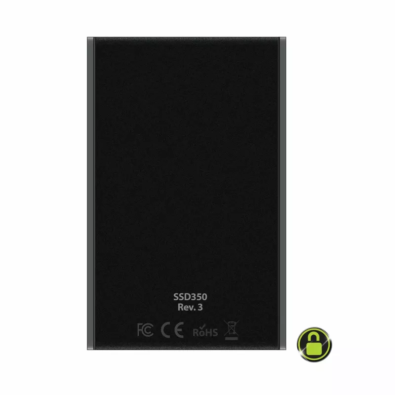 iStorage Kanguru Defender SSD350 2 TB| FIPS 140-2 sertifitseeritud | Riistvaraliselt krüpteeritud pooljuhtketas | 2,5-tolline väline | SATA (SATA/600) | TAA nõuetele vastav