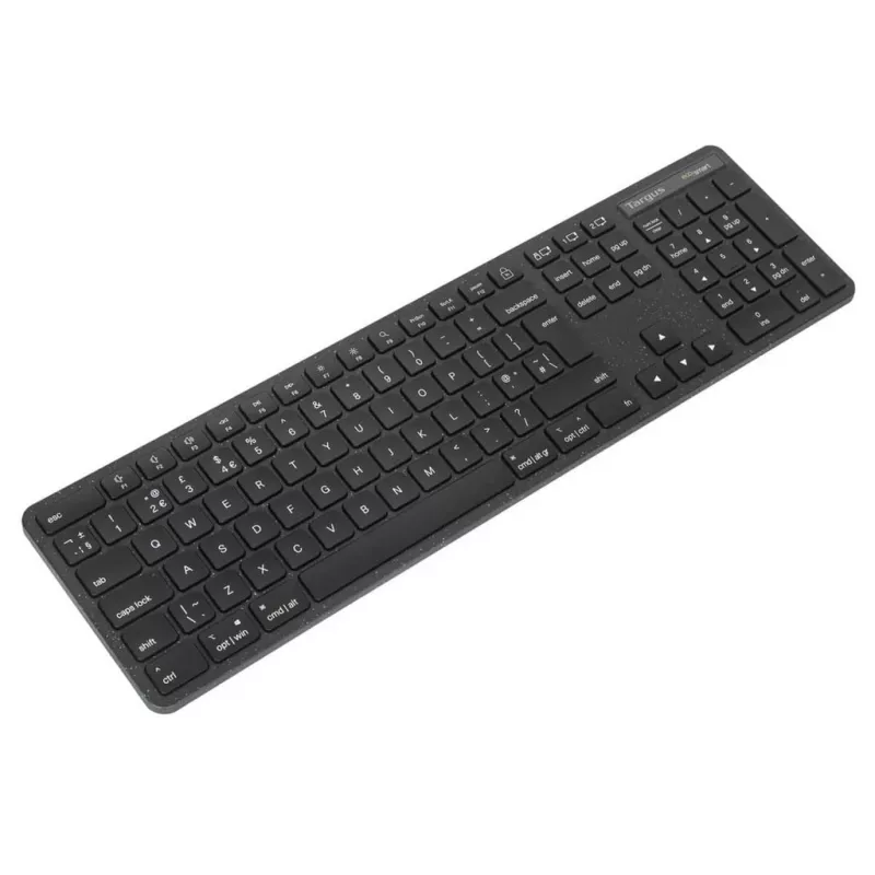 Targus EcoSmart AKB873FR klaviatuur universaalne RF juhtmevaba + Bluetooth AZERTY prantsuse must