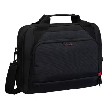 Targus EcoSmart 35,6 cm (14-tolline) portfell, must, punane