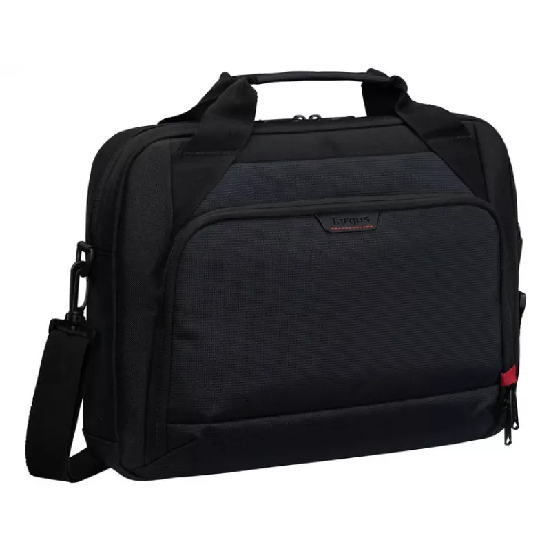 Targus EcoSmart 35,6 cm (14-tolline) portfell, must, punane