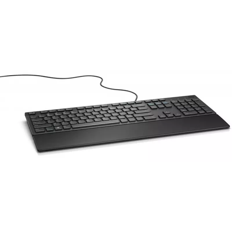 DELL juhtmega klaviatuur - KB216 - prantsuse (AZERTY) - must, täissuuruses (100%), juhtmega, USB, AZERTY, must