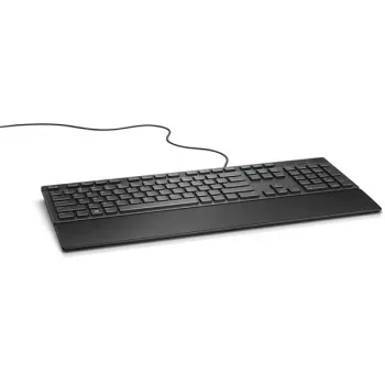 DELL juhtmega klaviatuur - KB216 - itaalia (QWERTY) - must, täissuuruses (100%), juhtmega, USB, QWERTY, must