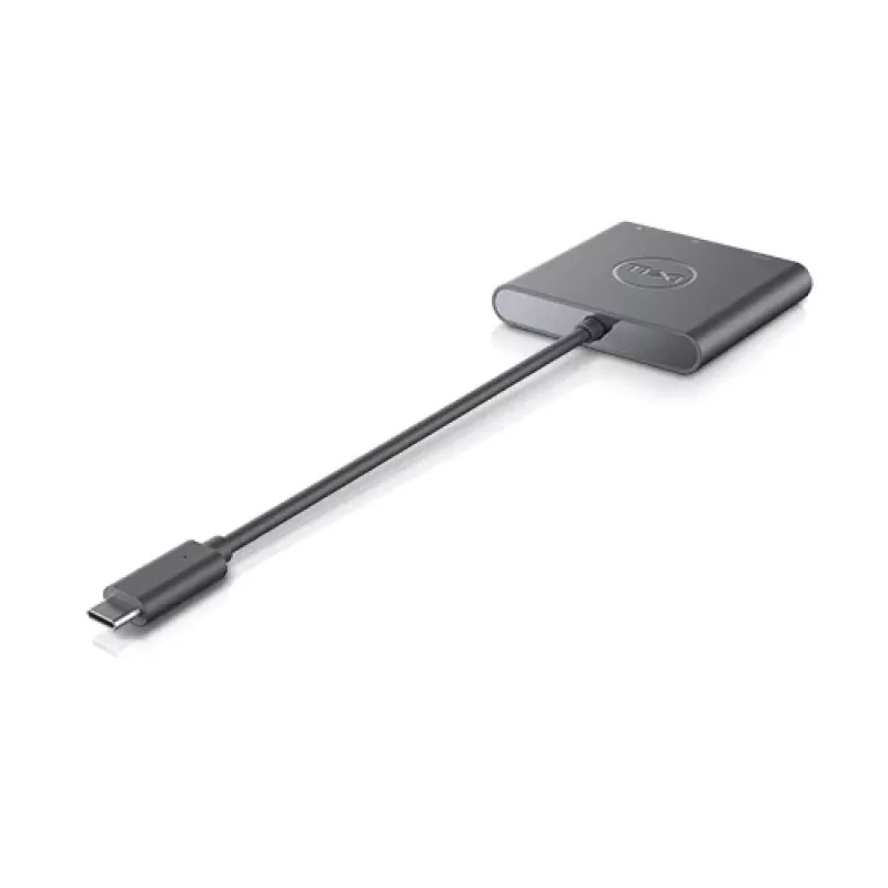 DELL Adapter USB-C - HDMI/DP toiteläbipääsuga, juhtmega, USB 3.2 Gen 2 (3.1 Gen 2) USB-C, must, 3840 x 2160 pikslit, Dell, 3840 x 2160 pikslit