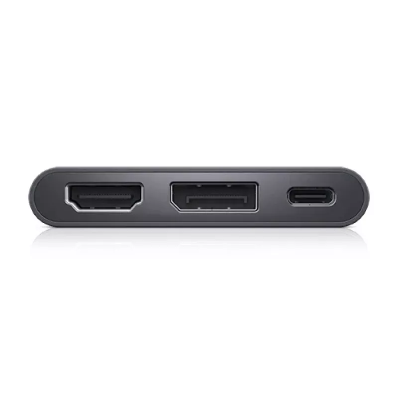 DELL Adapter USB-C - HDMI/DP toiteläbipääsuga, juhtmega, USB 3.2 Gen 2 (3.1 Gen 2) USB-C, must, 3840 x 2160 pikslit, Dell, 3840 x 2160 pikslit