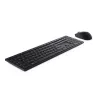DELL Pro klaviatuur ja hiir - KM5221W - Pan-Nordic (QWERTY) - Must