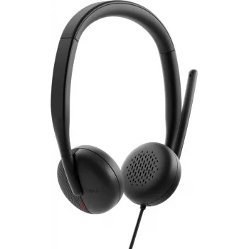 DELL Pro Wired Headset - WH3024, juhtmega, kõned/muusika, 20 - 20000 Hz, 110 g, peakomplekt, must