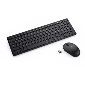DELL Pro Compact Silent klaviatuur ja hiir - KM555 - Põhjamaade (QWERTY)