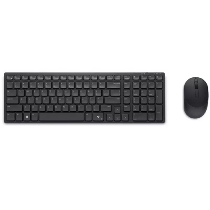 DELL Pro Compact Silent klaviatuur ja hiir - KM555 - Põhjamaade (QWERTY)