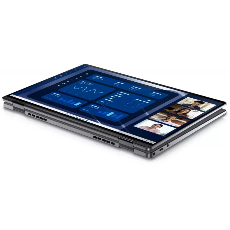 DELL Latitude 9450 2-in-1 Intel Core Ultra 7 165U hübriid (2-in-1) 35.6 cm (14 tolli) puutetundlik Quad HD+ 16 GB LPDDR5x-SDRAM 512 GB SSD Wi-Fi 7 (802.11be) Windows 11 Pro Belgia hall