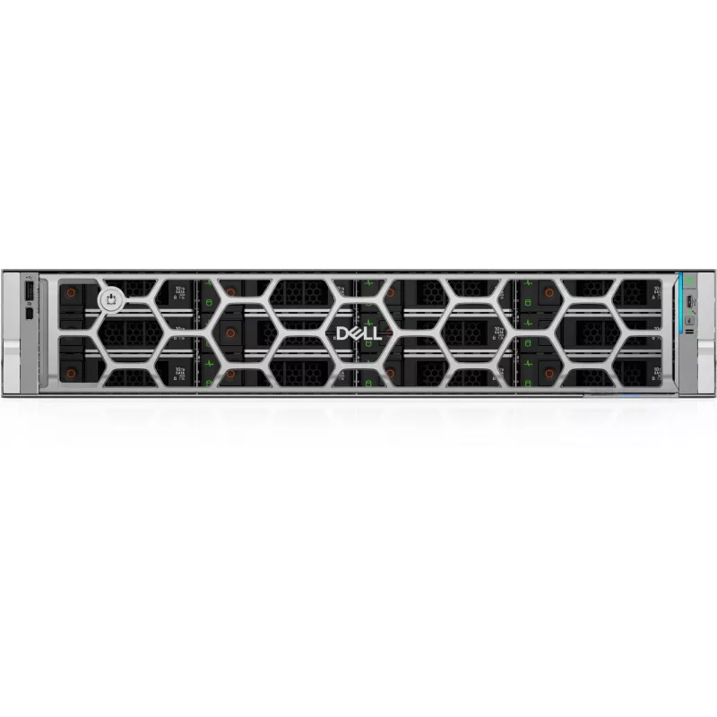 DELL R570 server 960 GB Rack (2U) Intel Xeon 6 6507P 3,5 GHz 32 GB DDR5-SDRAM 1100 W