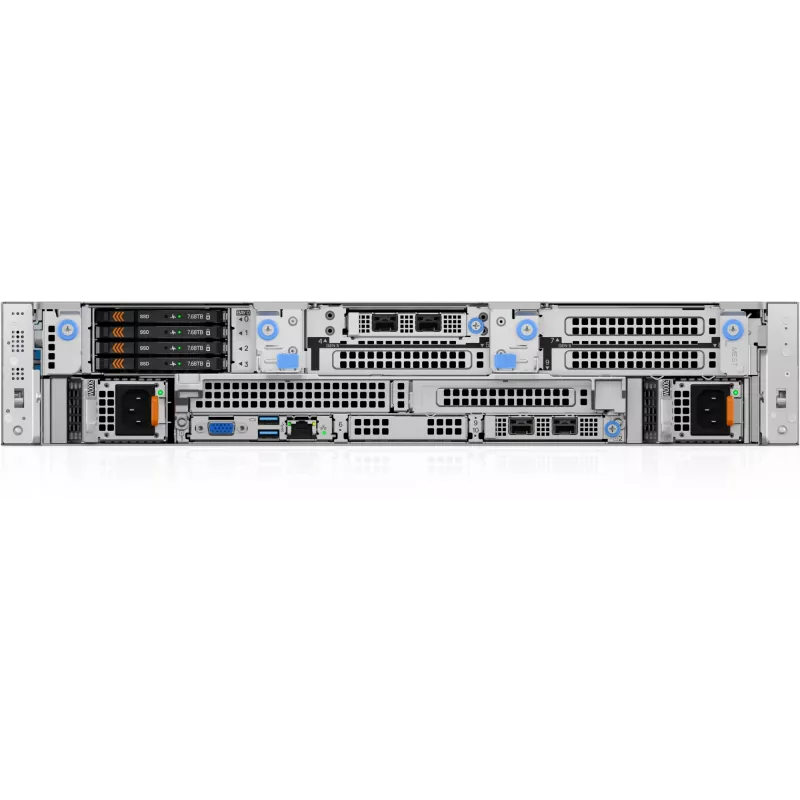 DELL R570 server 960 GB Rack (2U) Intel Xeon 6 6507P 3,5 GHz 32 GB DDR5-SDRAM 1100 W
