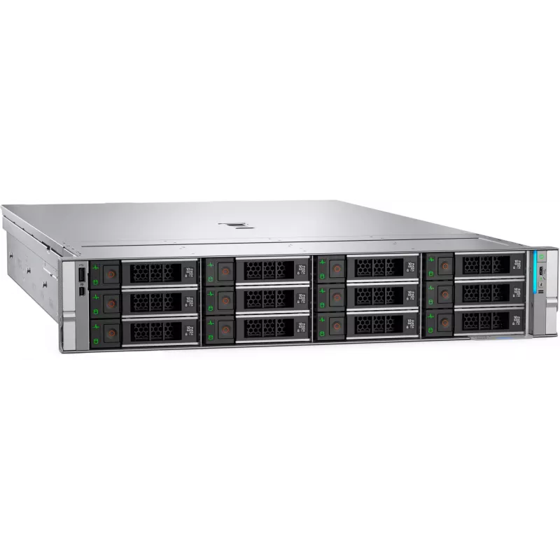 DELL R570 server 1.92 TB Rack (2U) Intel Xeon 6 6517P 3.2 GHz 32 GB DDR5-SDRAM 1100 W