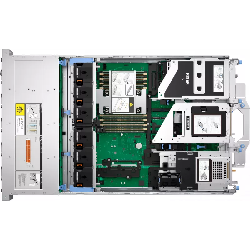 DELL R570 server 1.92 TB Rack (2U) Intel Xeon 6 6517P 3.2 GHz 32 GB DDR5-SDRAM 1100 W