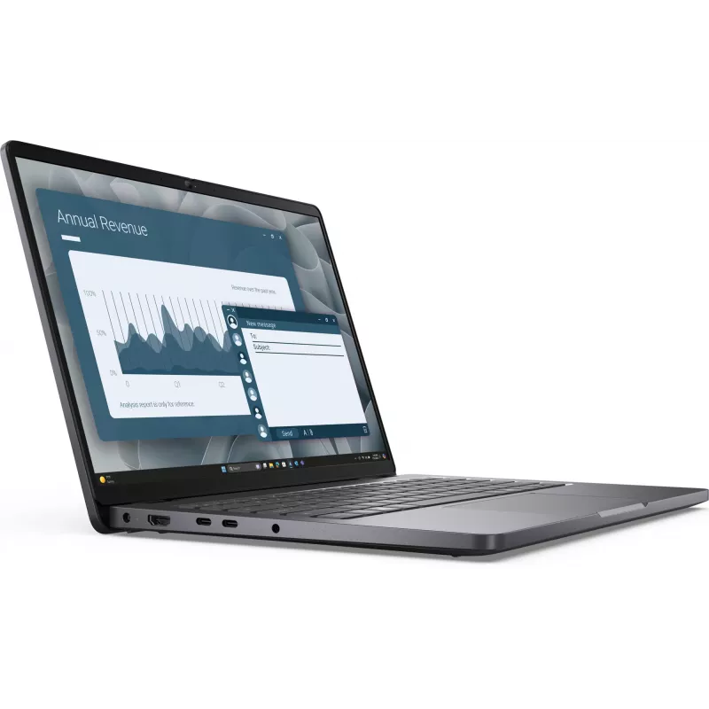 DELL Pro 14 PC14255 AMD Ryzen™ 5 PRO PRO 230 sülearvuti 35,6 cm (14 tolli) Full HD+ 16 GB DDR5-SDRAM 512 GB SSD Wi-Fi 6E (802.11ax) Windows 11 Pro Saksa must