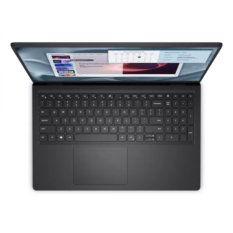 DELL Pro 15 Essential PV15250 Intel® Core™ i7 i7-1355U sülearvuti 39,6 cm (15,6 tolli) Full HD 16 GB DDR5-SDRAM 1 TB SSD Wi-Fi 6 (802.11ax) Windows 11 Pro saksa must