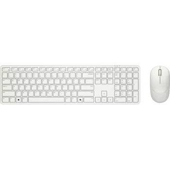 DELL Pro 5 KM526 klaviatuur koos hiirega Kodu/Kontor RF Juhtmevaba QWERTY US International Valge