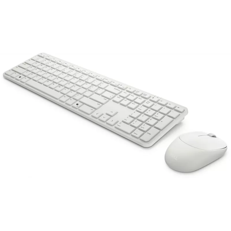 DELL Pro 5 KM526 klaviatuur koos hiirega Kodu/Kontor RF Juhtmevaba QWERTY US International Valge