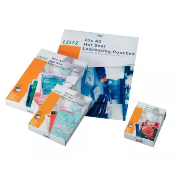 Leitz iLAM Premium Glossy A4 lamineerimistaskud, 125 mikronit, pakis 25