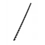 Leitz Spines plastik 6 mm comBIND, must, 25 lehte, plastik, A4, 6 mm, 6 mm