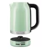 KitchenAid 5KEK1701EPT veekeetja 1,7 L 2400 W must, roheline, roostevaba teras