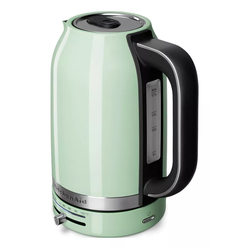 KitchenAid 5KEK1701EPT veekeetja 1,7 L 2400 W must, roheline, roostevaba teras